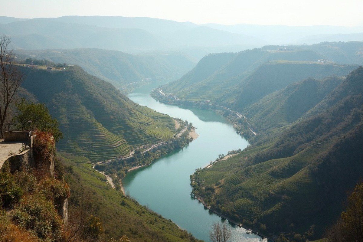 Douro Valley landscape, Portugal