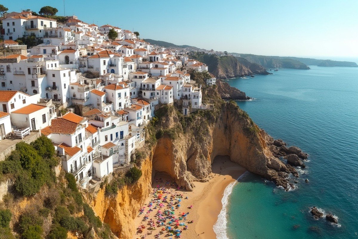 Nazare landscape, Portugal