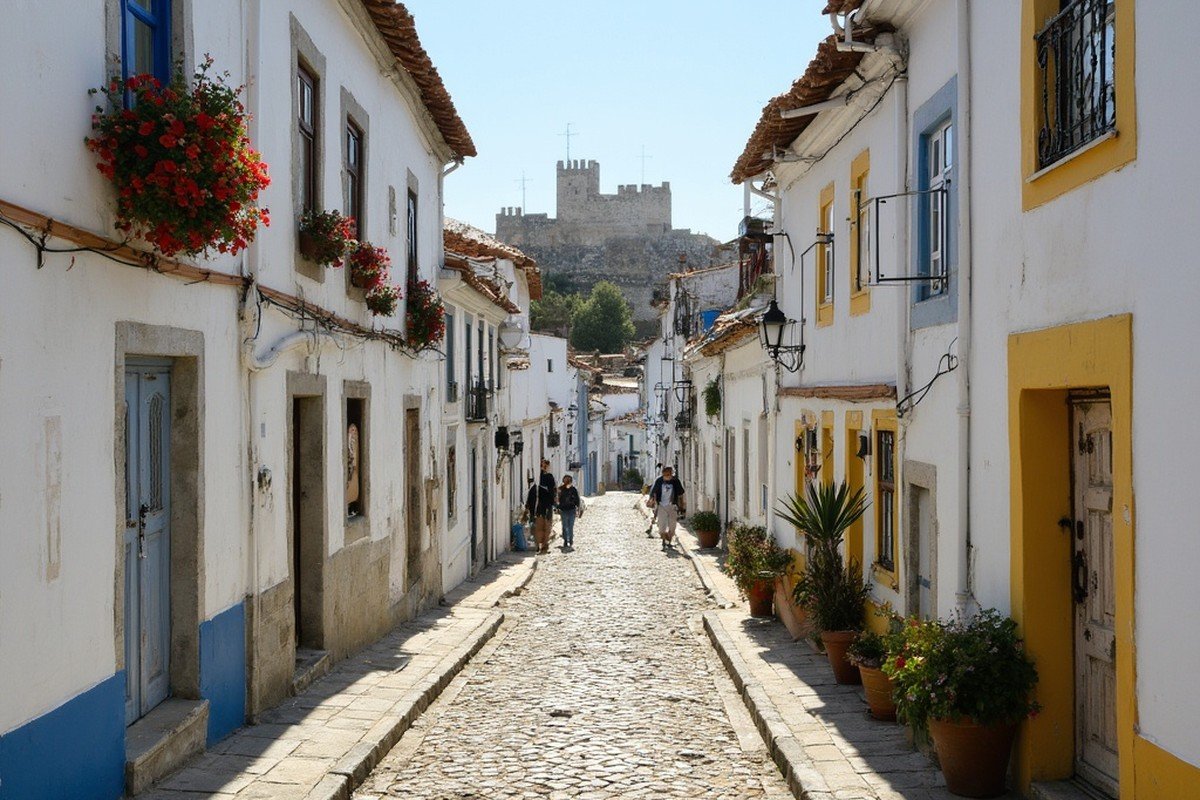 Óbidos landscape, Portugal