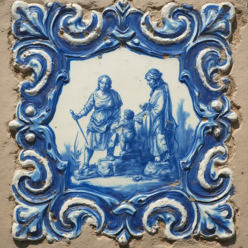 Local detail, Azulejos, Portugal