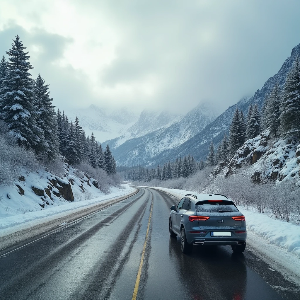 Winter Driving in Portugal's Mountains