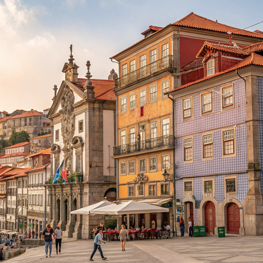 Hotel da Bolsa Porto Portugal front view
